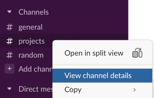 mute user option in slack